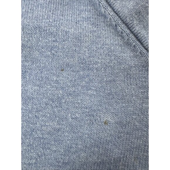 Tommy Hilfiger Mens Light Blue Cotton Blend Sleeveless V-Neck Sweater Vest L - Picture 7 of 11